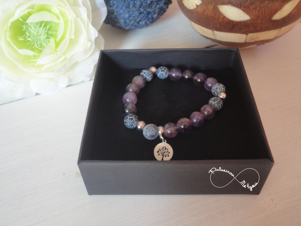 Pulseira com pendente em Aço Árvore da Vida - PULS SH 09 - Image 2