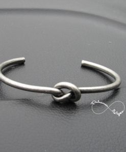 Pulseira Nó do Infinito & Aço - PULSH AÇO 09
