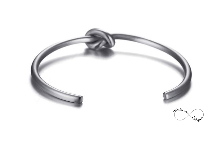 Pulseira Nó do Infinito & Aço - PULSH AÇO 09 - Image 2