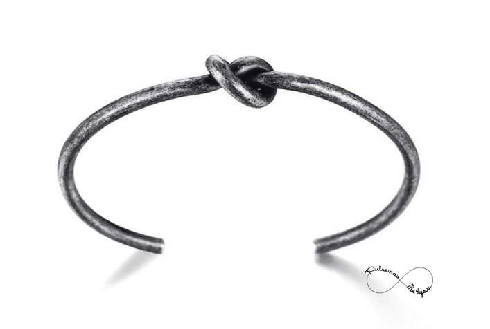 Pulseira Nó do Infinito & Aço - PULSH AÇO 09 - Image 3