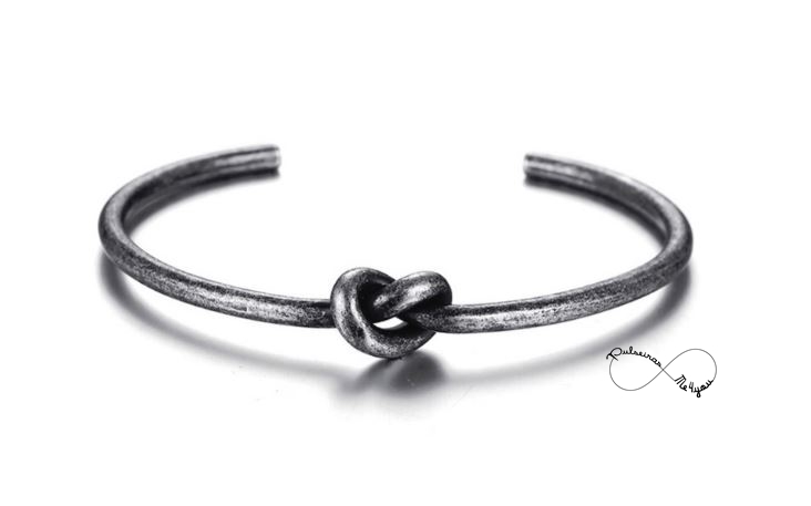 Pulseira Nó do Infinito & Aço - PULSH AÇO 09 - Image 4