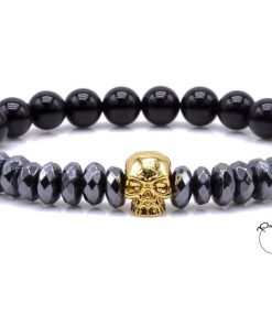 Pulseira Masculina Caveira em Aço - Ref PULSH 97