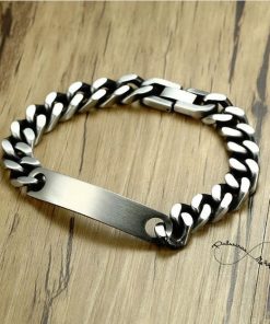 Alternative view of Pulseira Masculina em Aço Inoxidável - PULSH AÇO 19