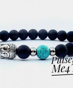 Pulseira Buda Pedras Naturais Onyx - Ref PULSH 151
