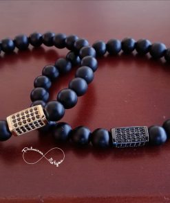 Pulseira Pedras Naturais - CZ - Ref PULSH 163