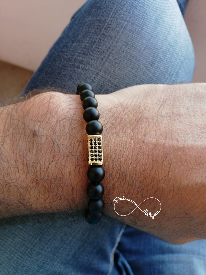 Pulseira Pedras Naturais - CZ - Ref PULSH 163 - Image 3