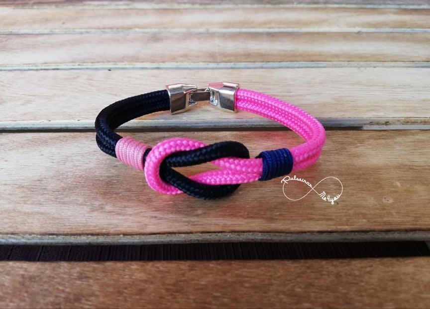 Pulseiras Femininas Paracord e Nó do Infinito - PULS SH 22 - Image 2