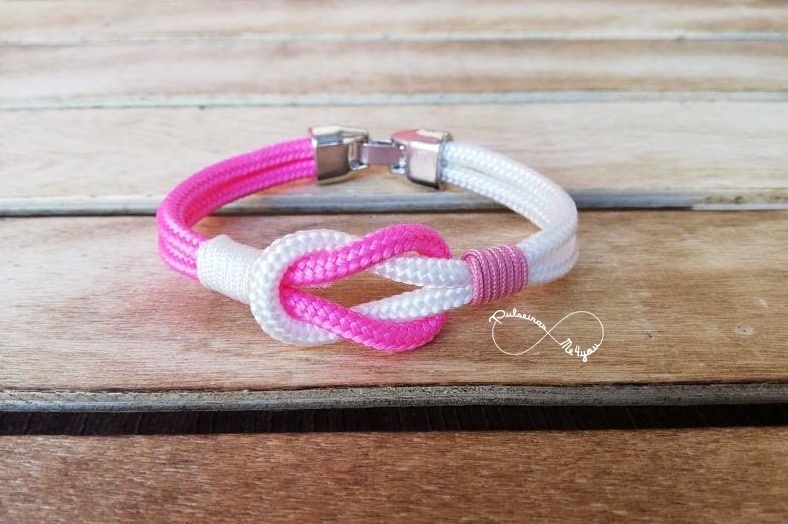 Pulseiras Femininas Paracord e Nó do Infinito - PULS SH 22 - Image 3