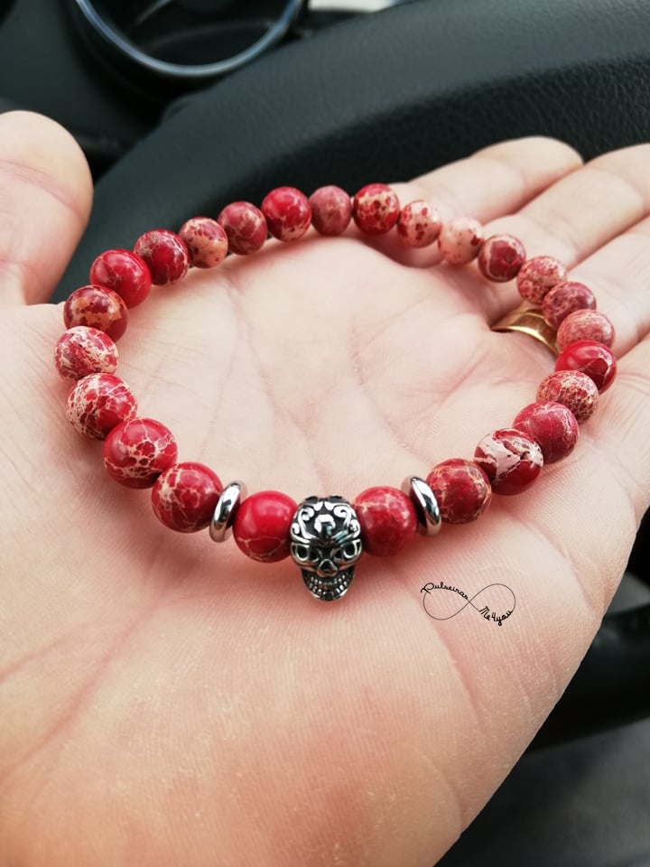 Pulseira Masculina com Caveira em Aço - PULSH 198 - Image 2