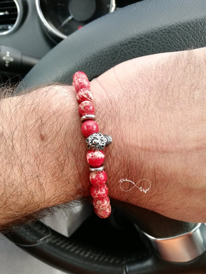 Pulseira Masculina com Caveira em Aço - PULSH 198 - Image 3