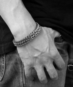 Pulseira Masculina Aço Inoxidável - 10mm - PULSH AÇO 25