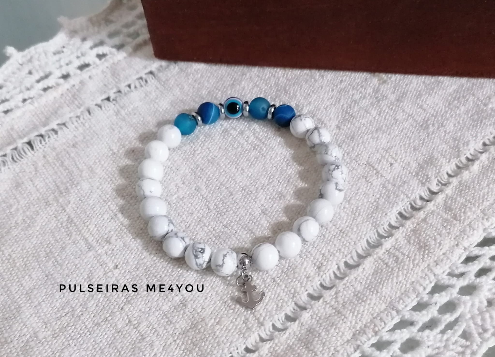 Pulseira Olho Turco - Pedras Naturais - PULSH 261 - Image 3