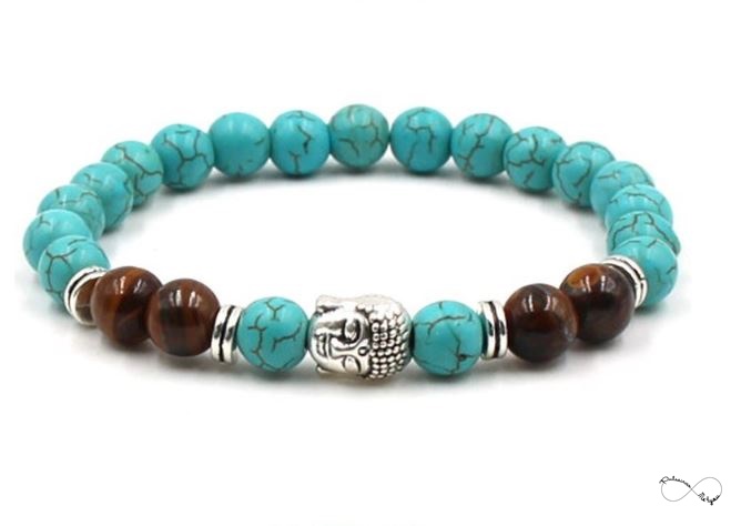 Pulseira Pedras Naturais & Buda - PULSH 269 - Image 3