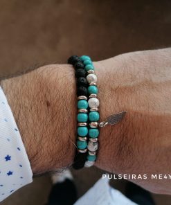Alternative view of Pulseiras Masculinas Asa de Anjo - PULSH 273