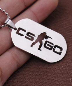 Colar Masculino Cs Go Counter Strike - COL H Aço 53