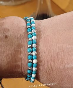 Pulseira Masculina - Pedras 4mm  - PULSH 332