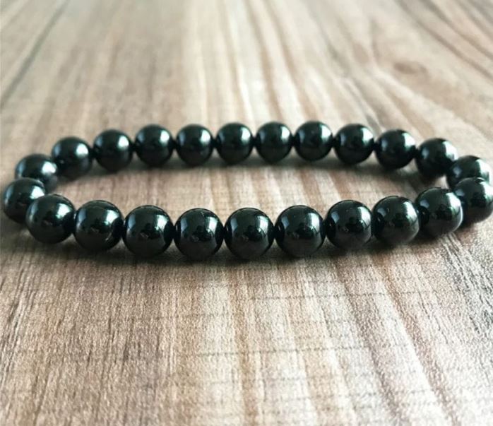 Pulseira Masculina Pedra Turmalina Negra - PULSH 342 - Image 2
